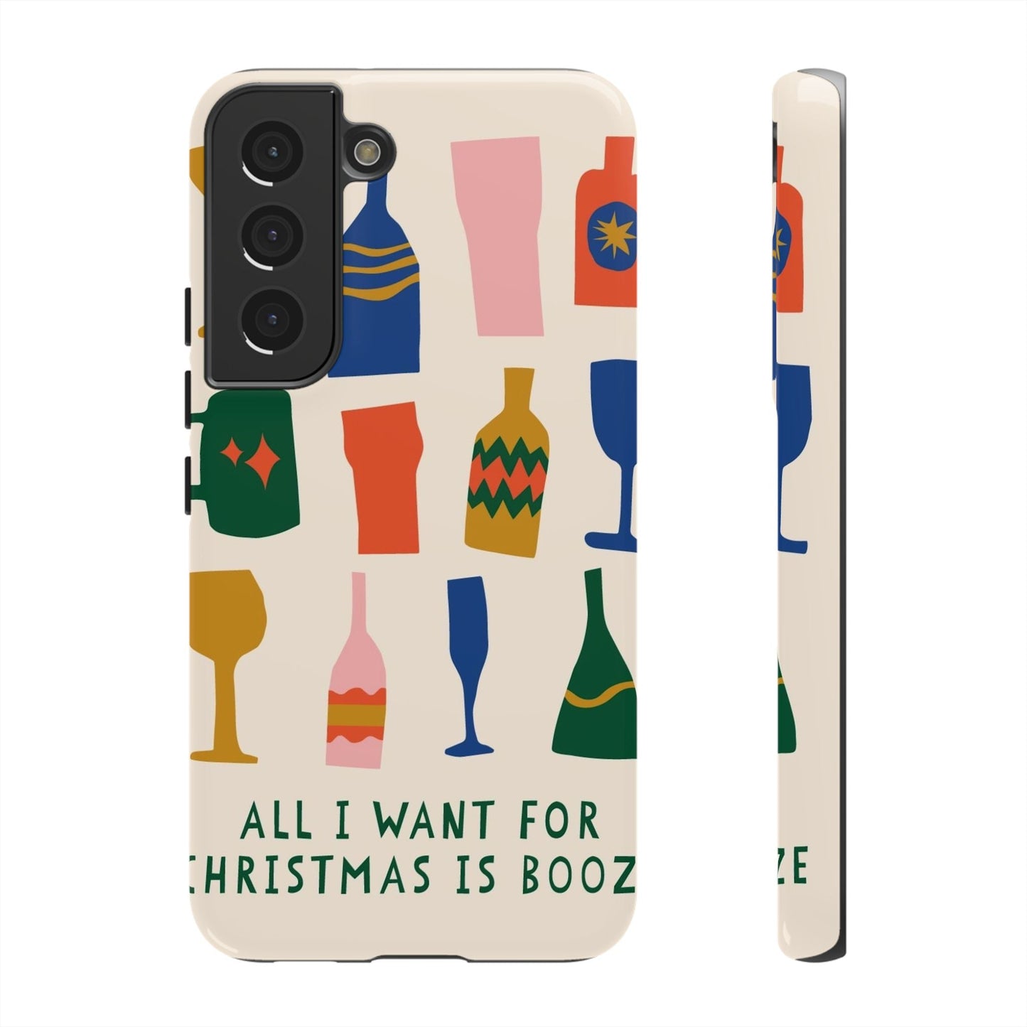 Christmas Booze Phone Case - SmartHomeGoodies