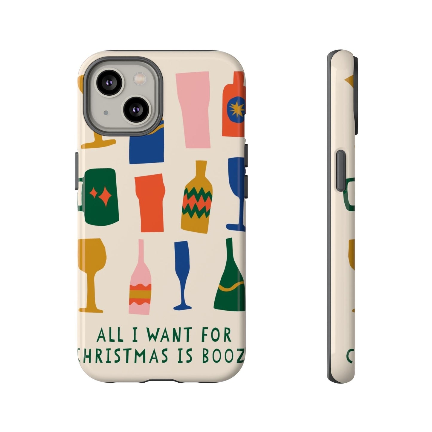 Christmas Booze Phone Case - SmartHomeGoodies