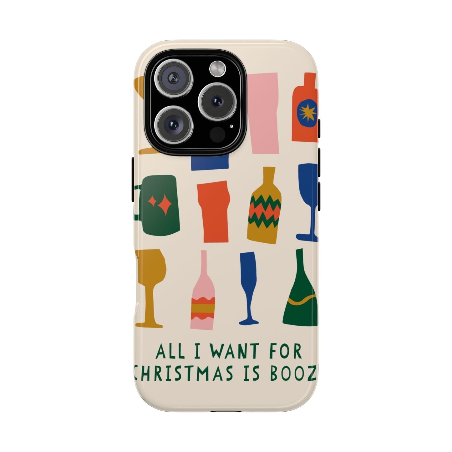 Christmas Booze Phone Case - SmartHomeGoodies