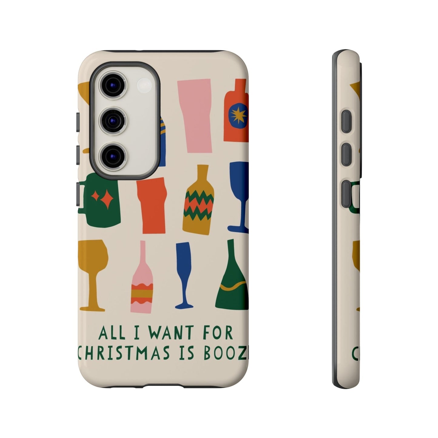 Christmas Booze Phone Case - SmartHomeGoodies