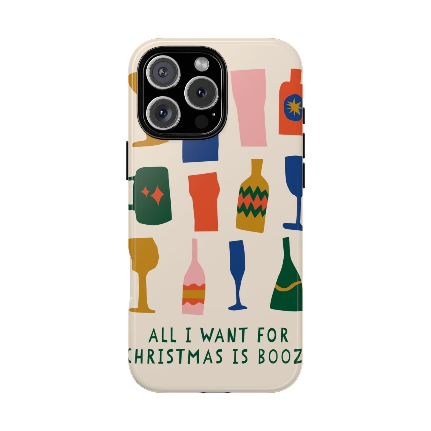 Christmas Booze Phone Case - SmartHomeGoodies