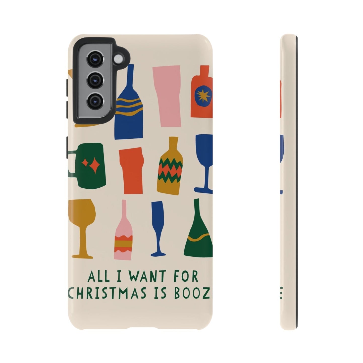 Christmas Booze Phone Case - SmartHomeGoodies