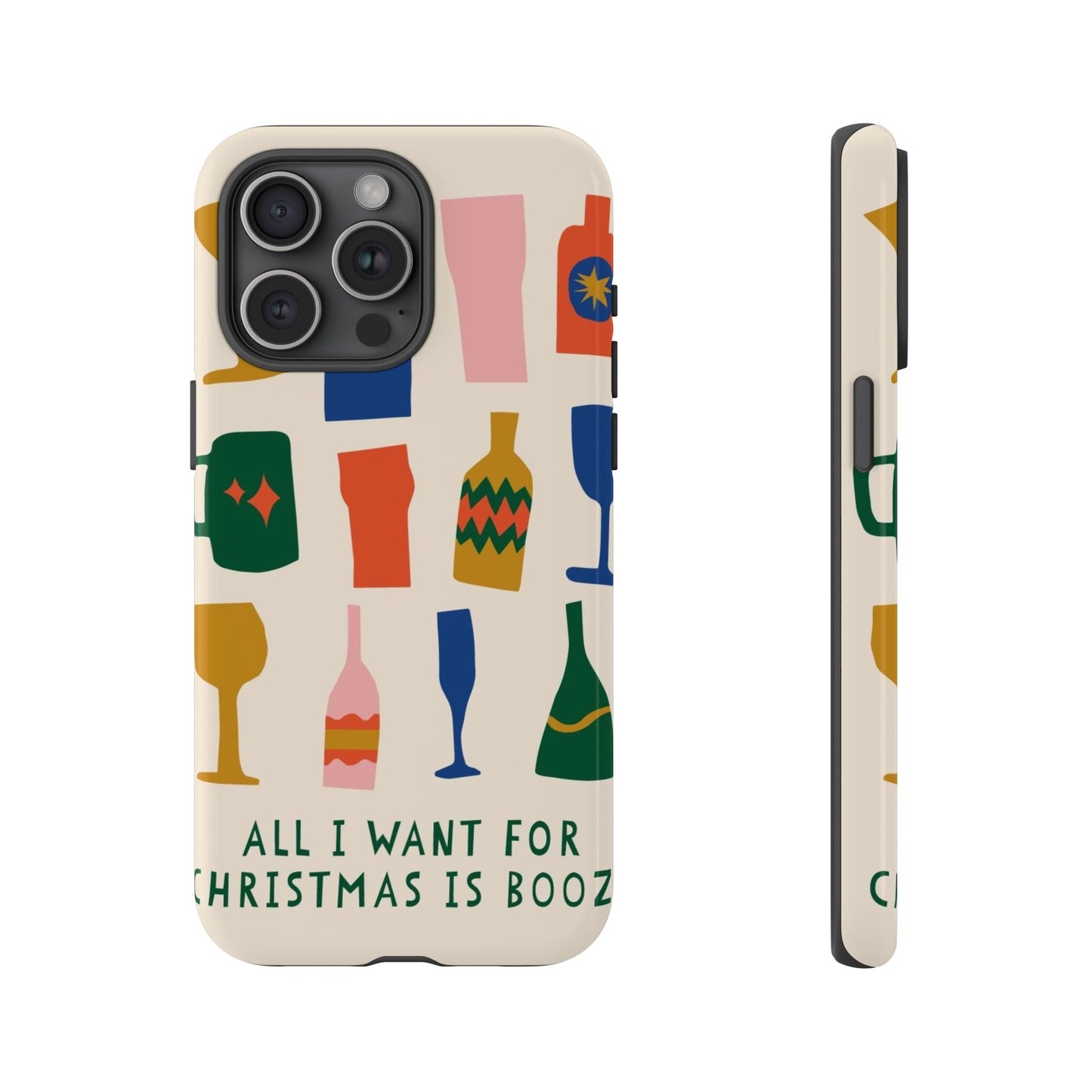 Christmas Booze Phone Case - SmartHomeGoodies