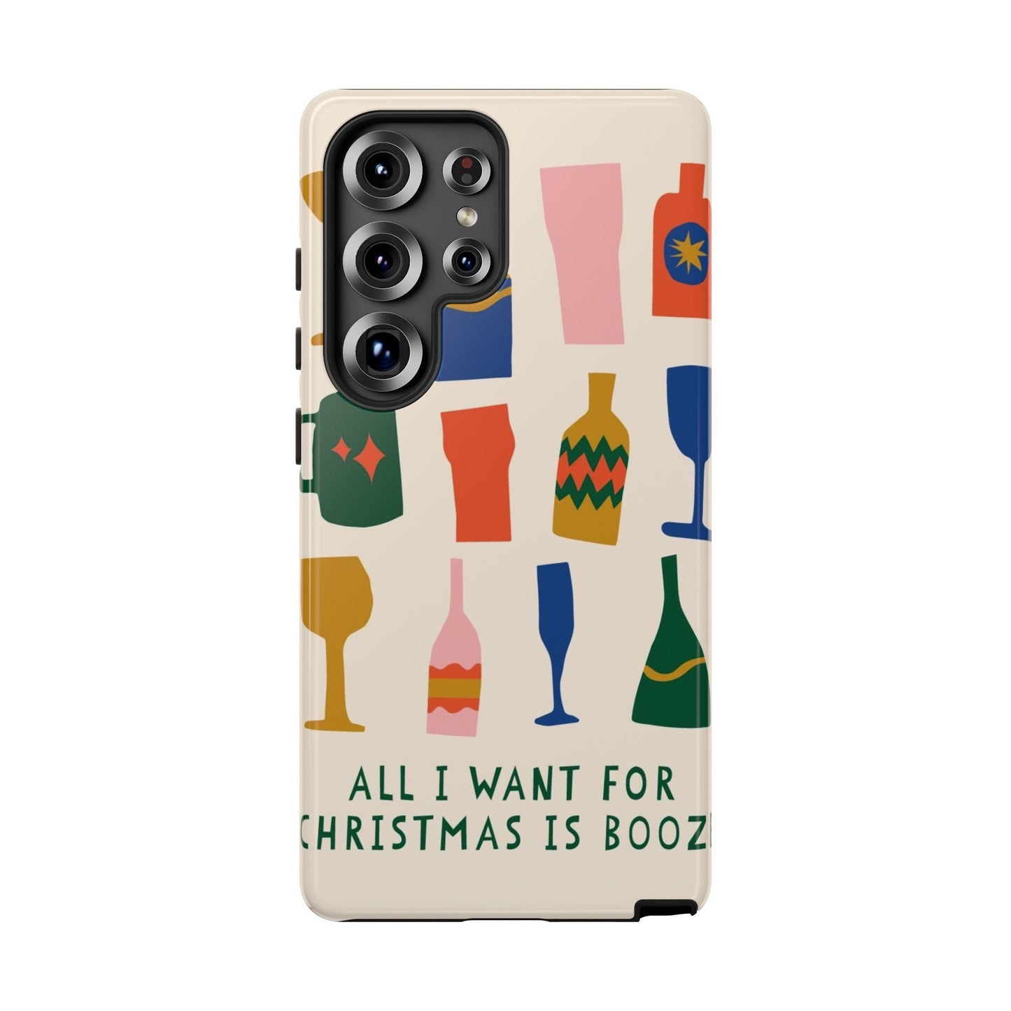 Christmas Booze Phone Case - SmartHomeGoodies