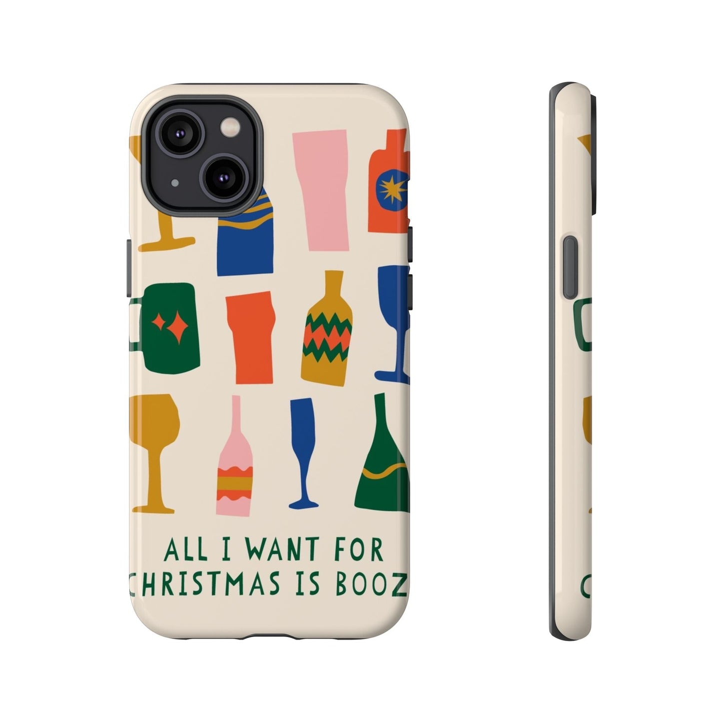 Christmas Booze Phone Case - SmartHomeGoodies