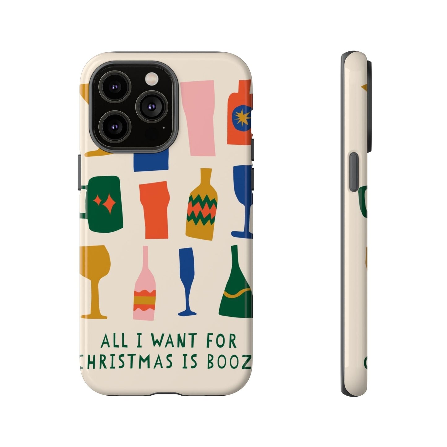 Christmas Booze Phone Case - SmartHomeGoodies