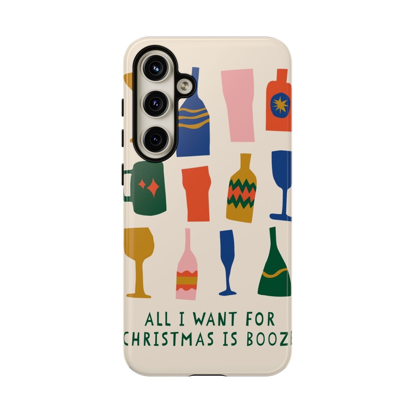 Christmas Booze Phone Case - SmartHomeGoodies