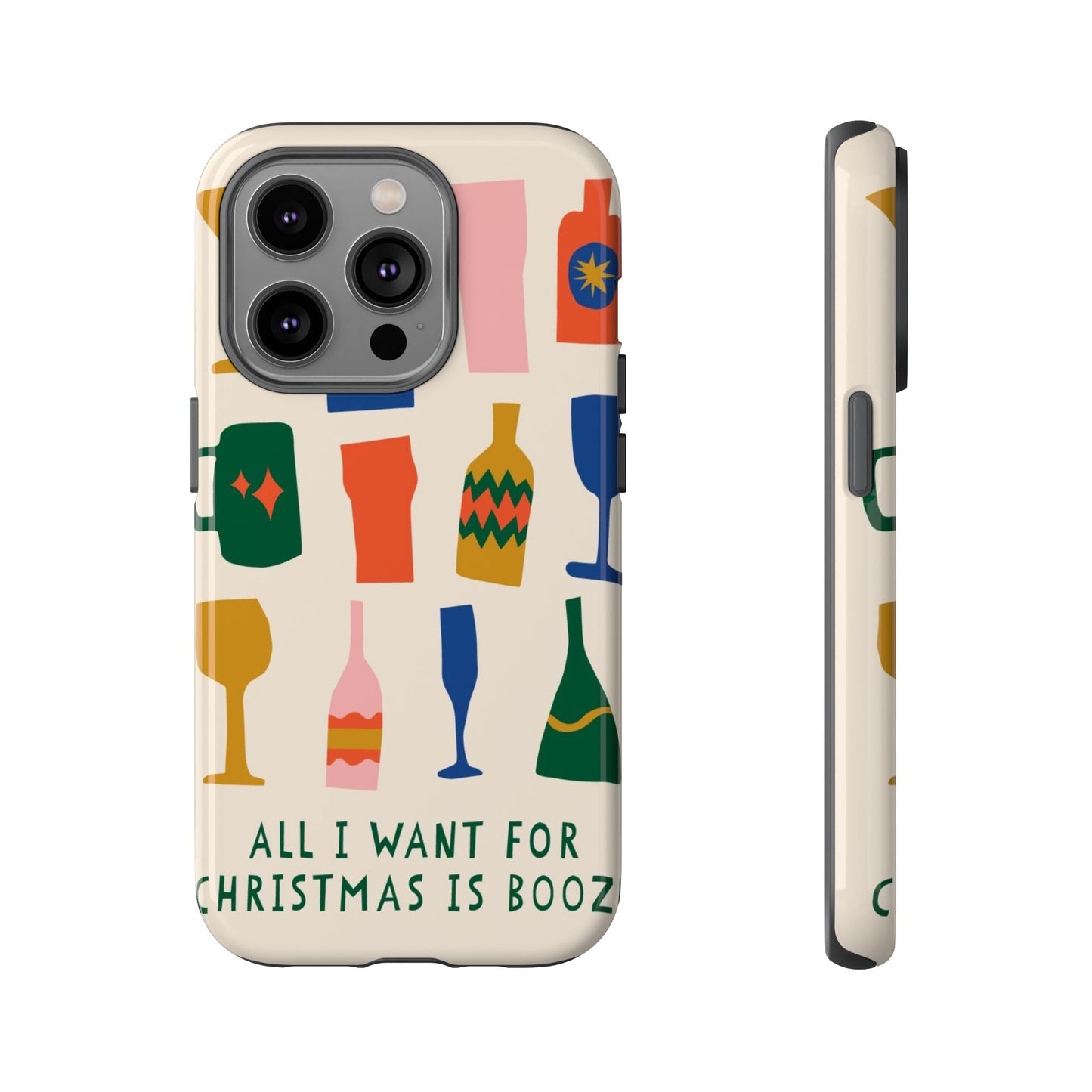 Christmas Booze Phone Case - SmartHomeGoodies