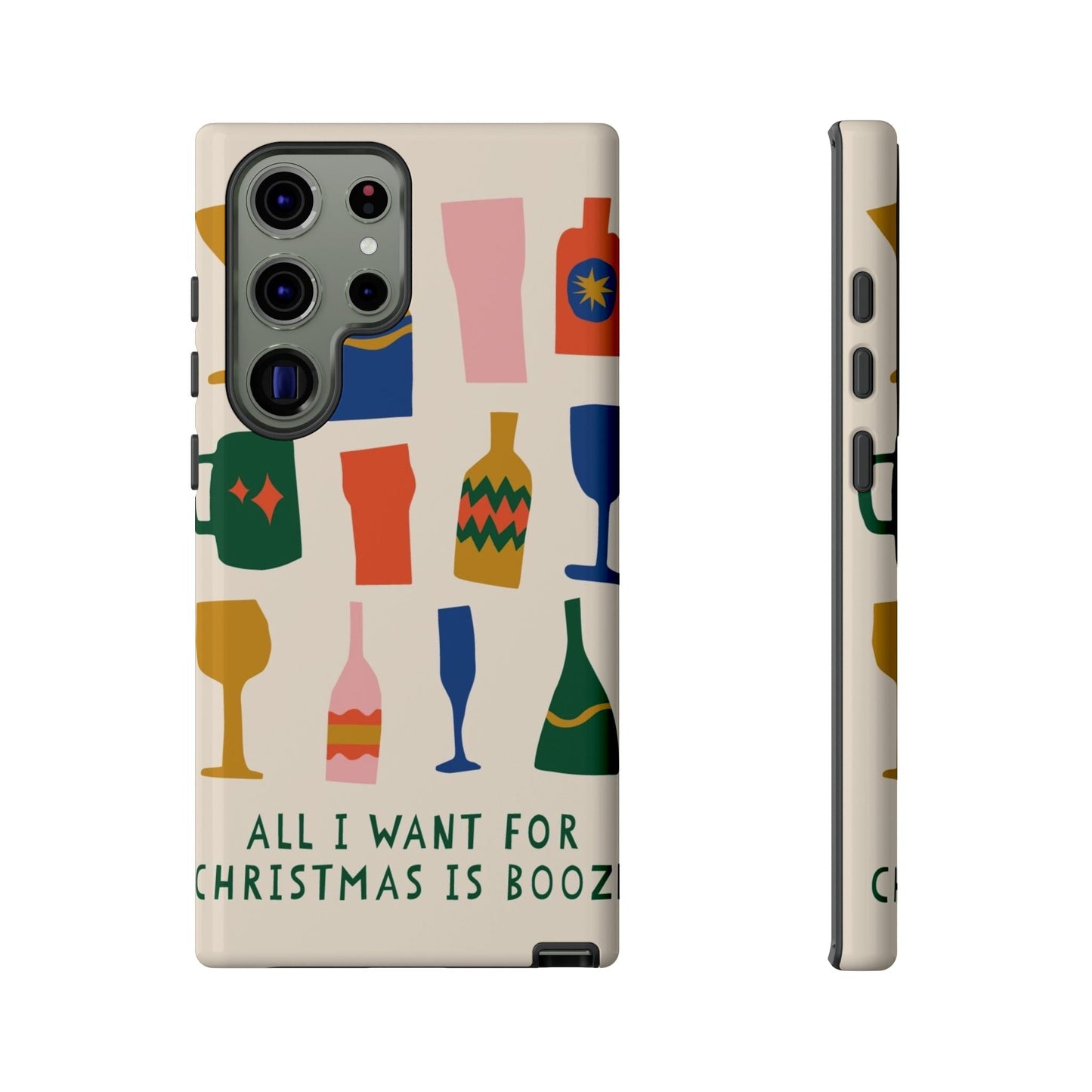 Christmas Booze Phone Case - SmartHomeGoodies