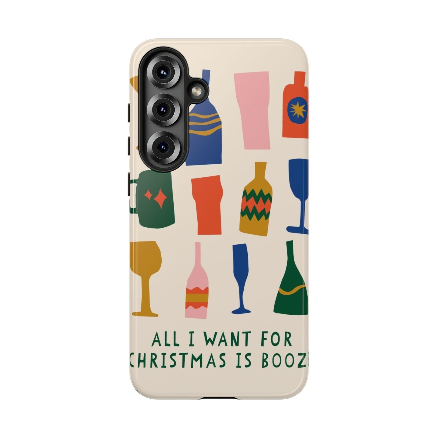 Christmas Booze Phone Case - SmartHomeGoodies