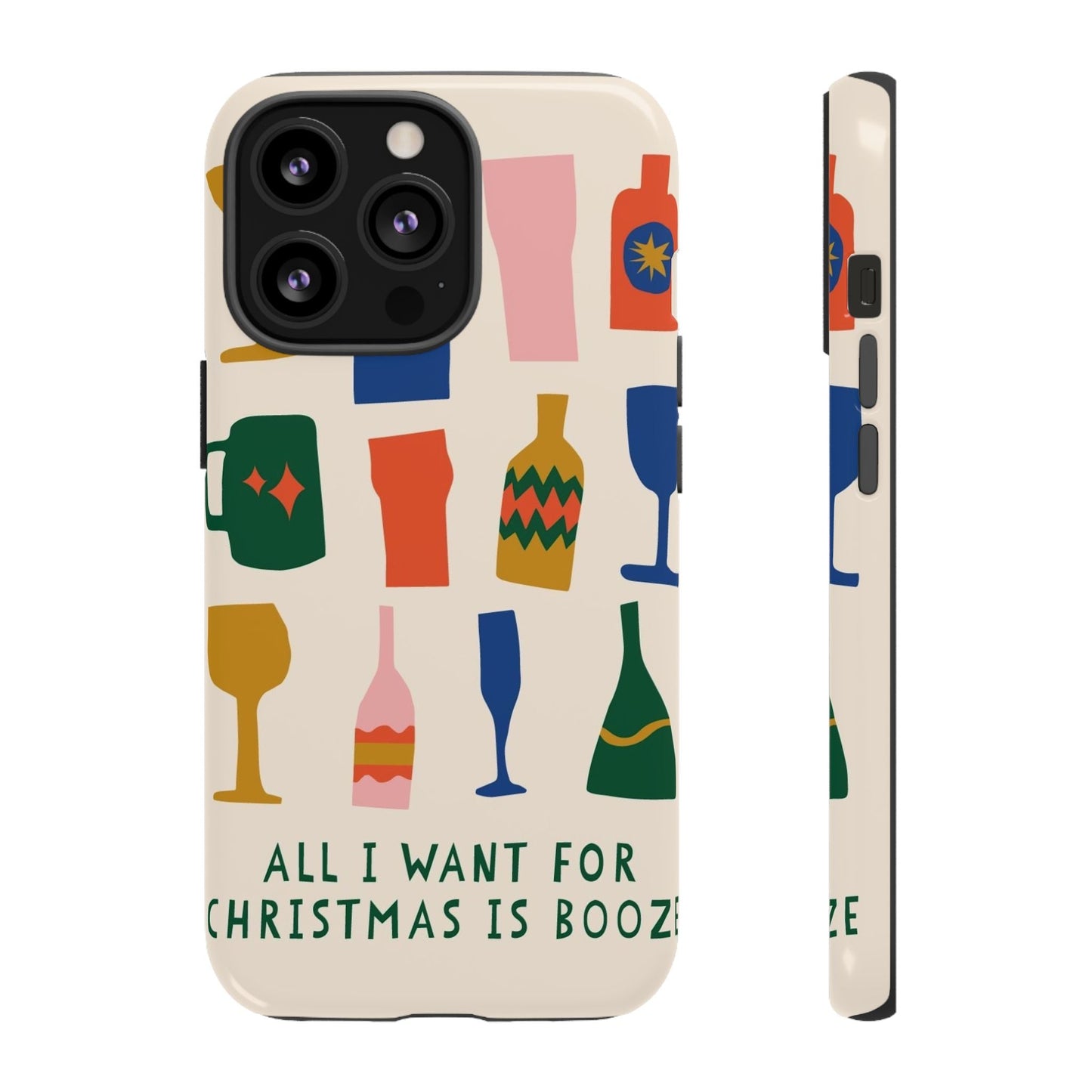 Christmas Booze Phone Case - SmartHomeGoodies