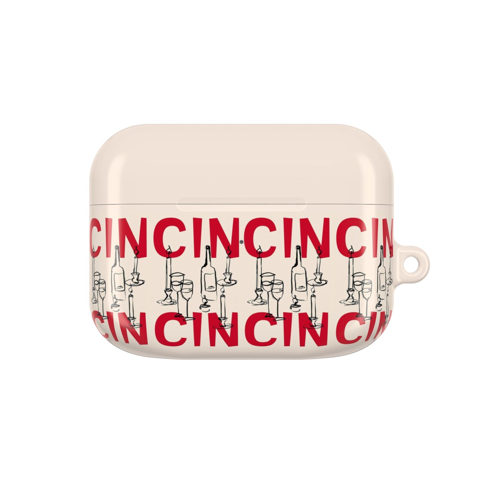 CIN CIN Wine - Themed AirPods Case - SmartHomeGoodies