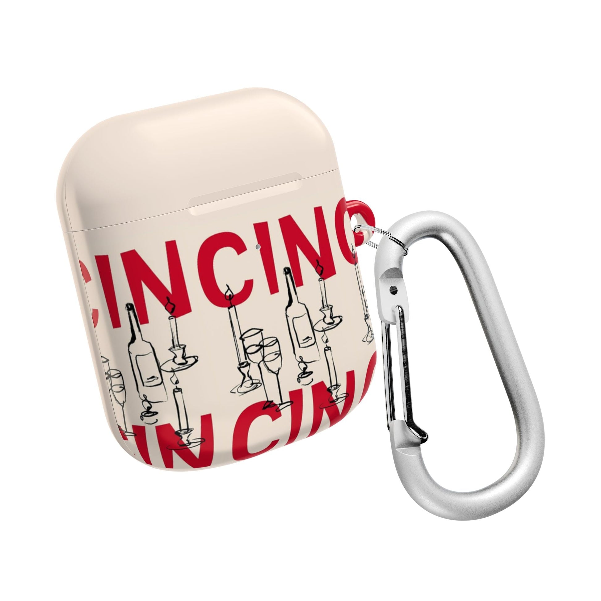 CIN CIN Wine - Themed AirPods Case - SmartHomeGoodies