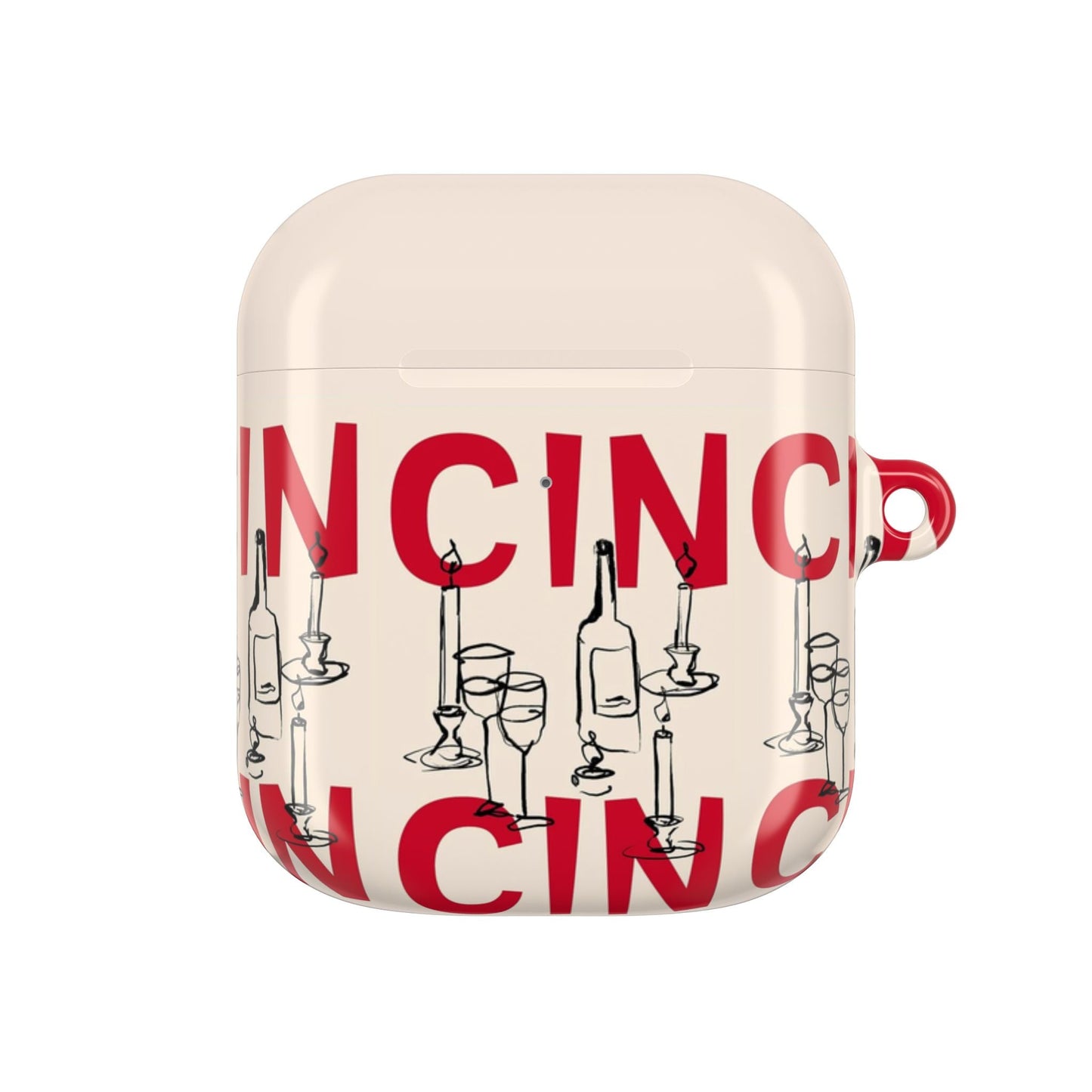 CIN CIN Wine - Themed AirPods Case - SmartHomeGoodies