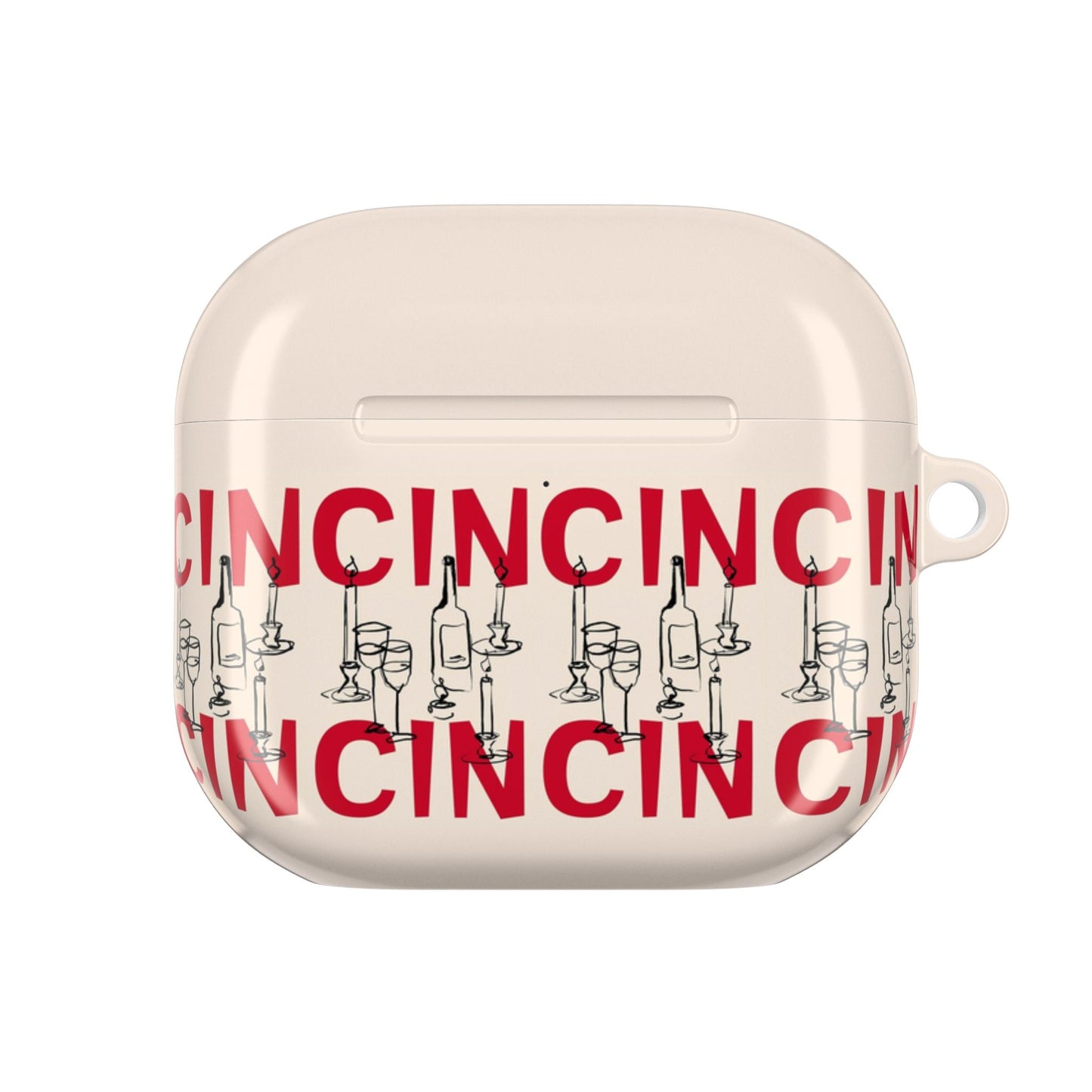 CIN CIN Wine - Themed AirPods Case - SmartHomeGoodies