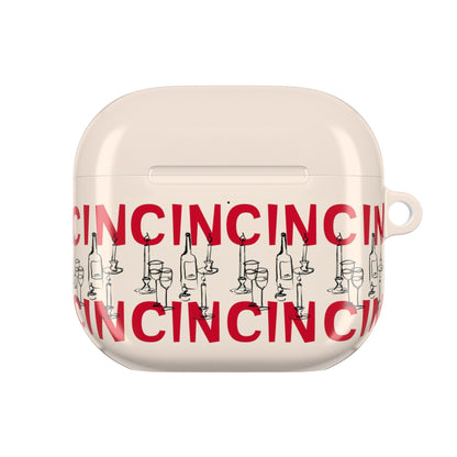 CIN CIN Wine - Themed AirPods Case - SmartHomeGoodies