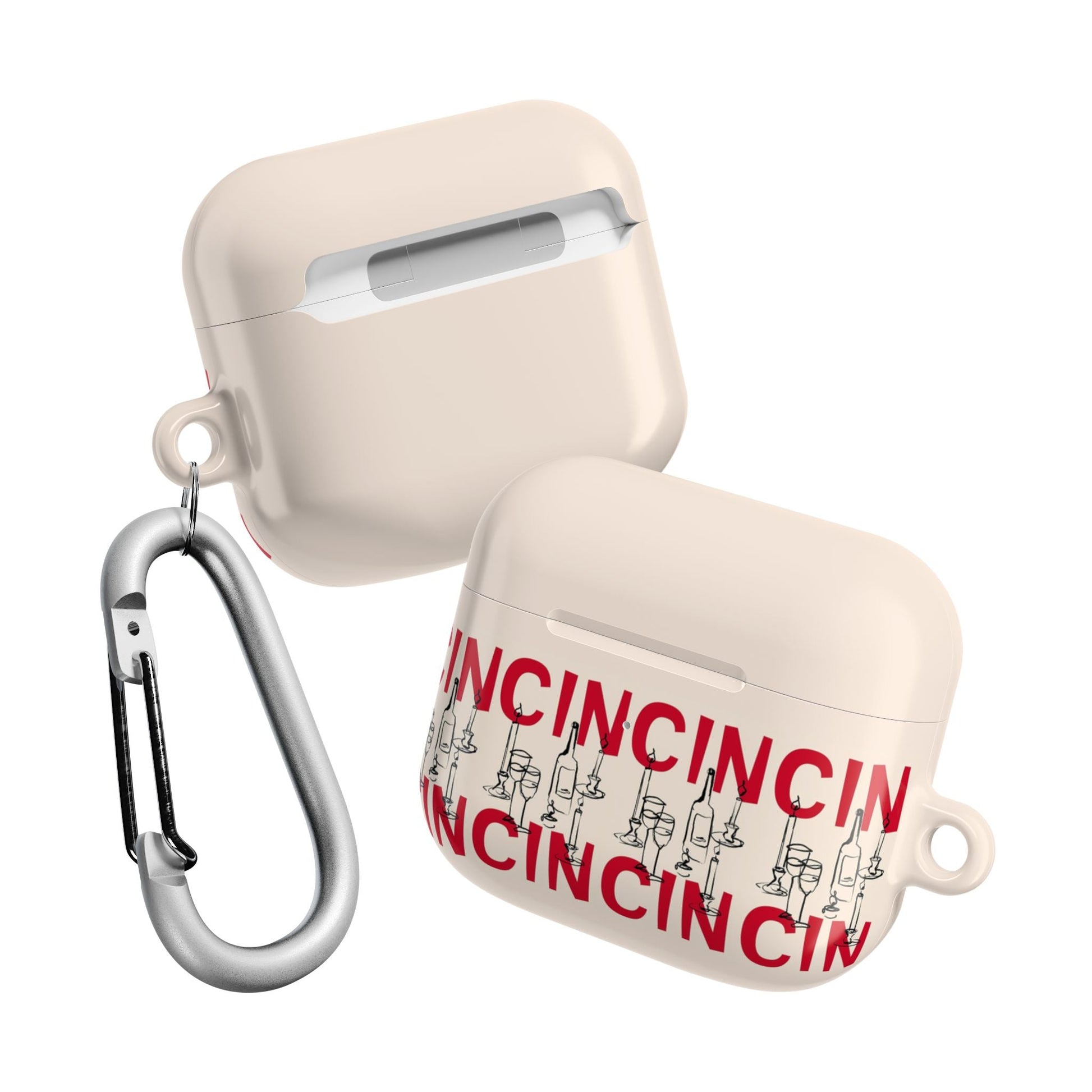 CIN CIN Wine - Themed AirPods Case - SmartHomeGoodies