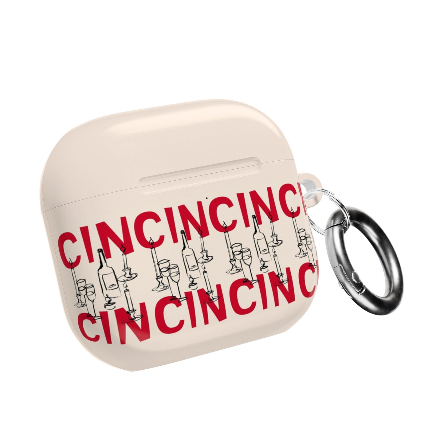 CIN CIN Wine - Themed AirPods Case - SmartHomeGoodies