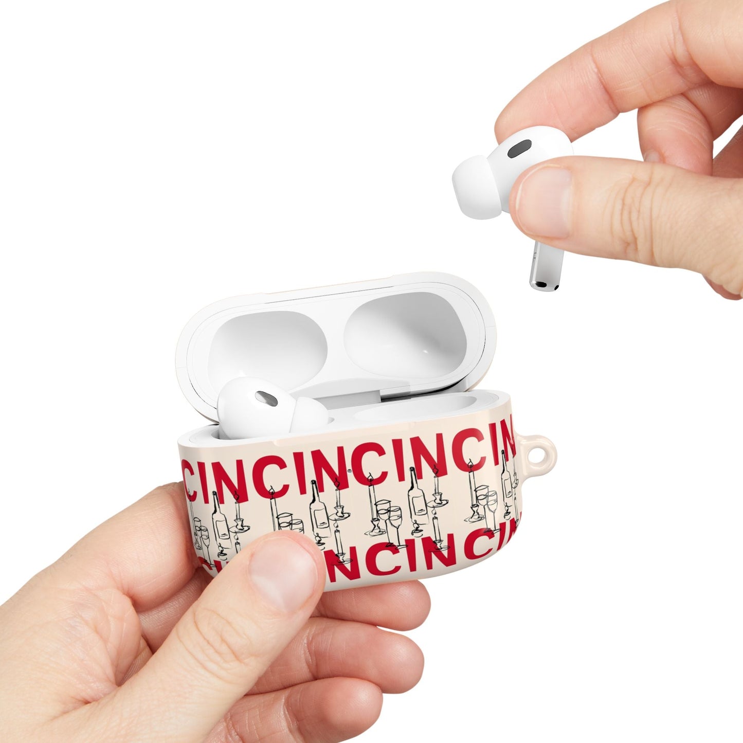 CIN CIN Wine - Themed AirPods Case - SmartHomeGoodies