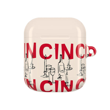 CIN CIN Wine - Themed AirPods Case - SmartHomeGoodies