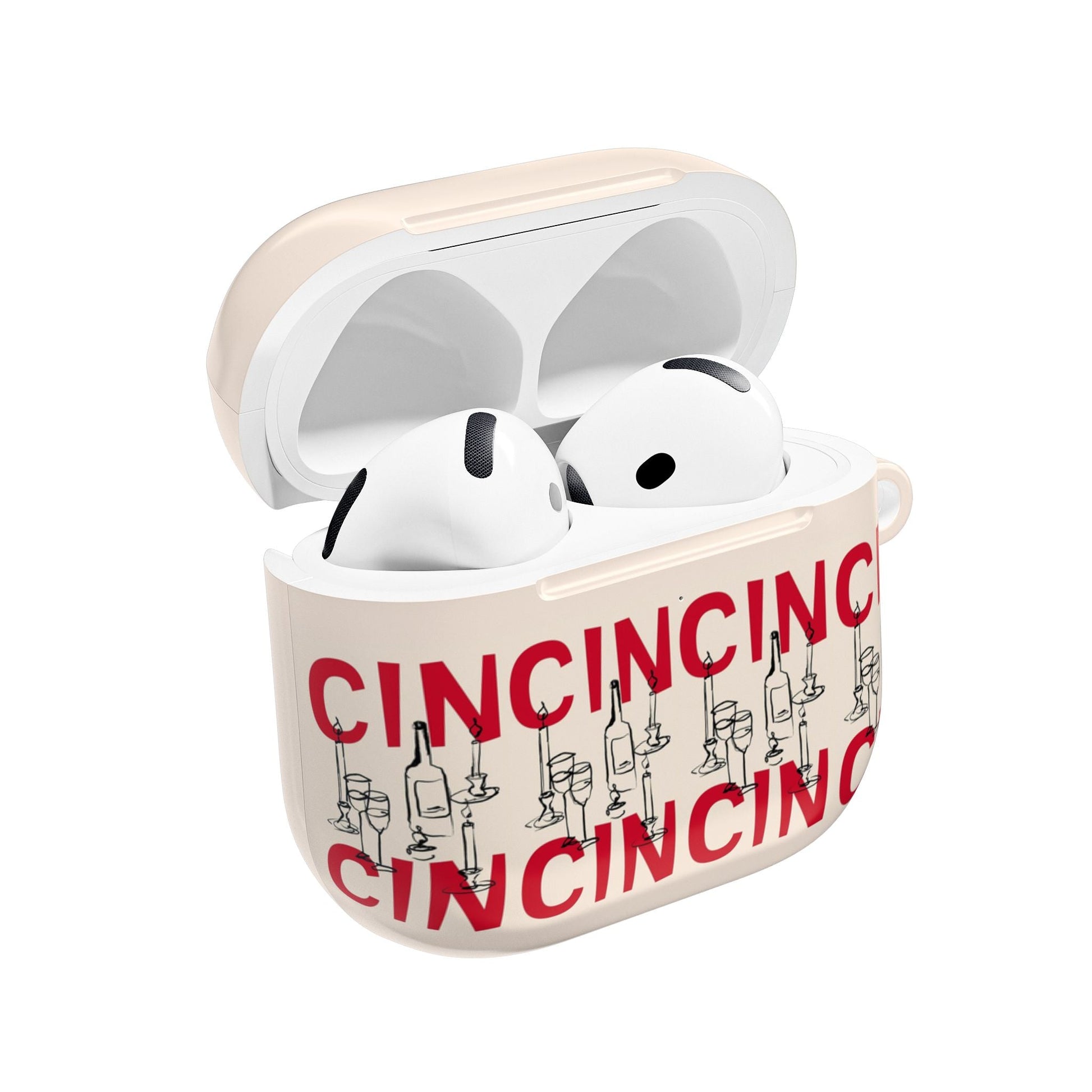 CIN CIN Wine - Themed AirPods Case - SmartHomeGoodies