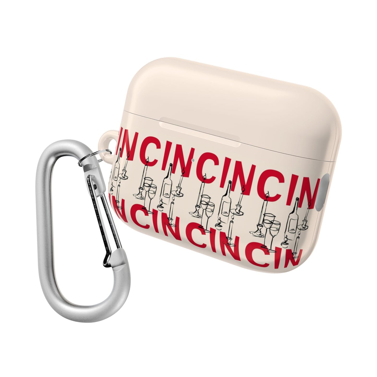 CIN CIN Wine - Themed AirPods Case - SmartHomeGoodies