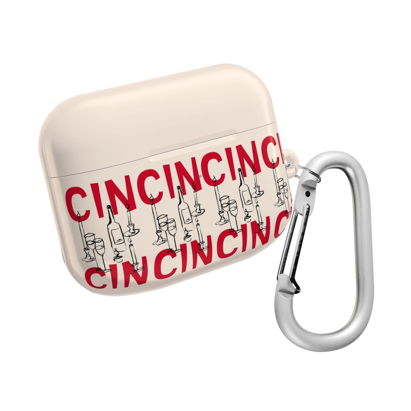 CIN CIN Wine - Themed AirPods Case - SmartHomeGoodies
