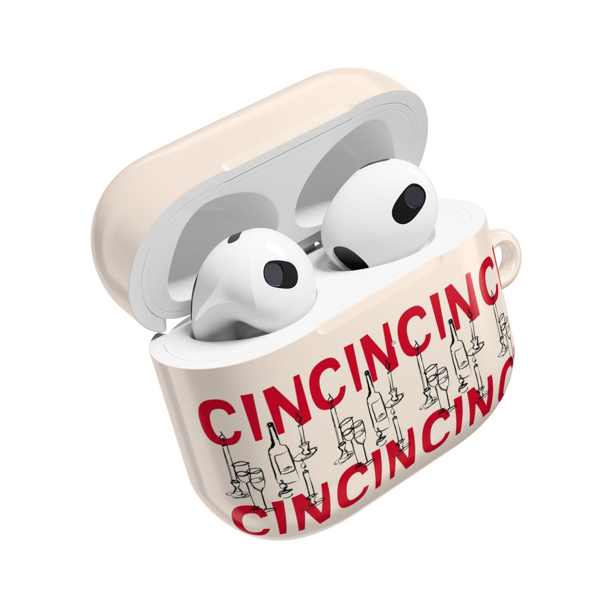 CIN CIN Wine - Themed AirPods Case - SmartHomeGoodies