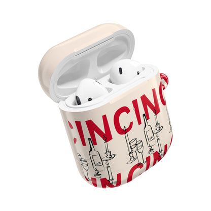CIN CIN Wine - Themed AirPods Case - SmartHomeGoodies