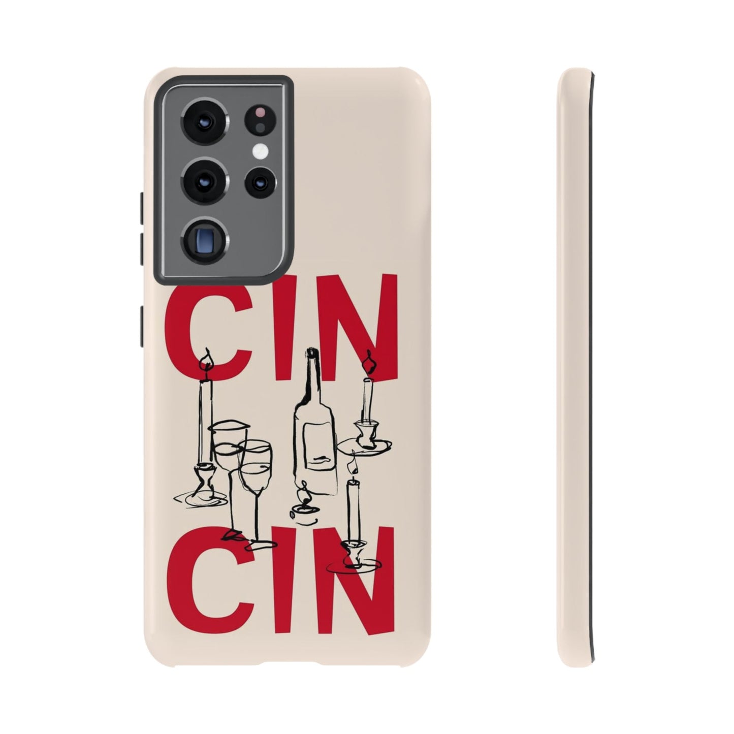 CIN CIN Wine - Themed Samsung Phone Case - SmartHomeGoodies