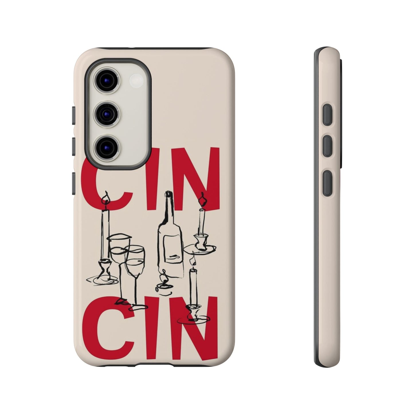 CIN CIN Wine - Themed Samsung Phone Case - SmartHomeGoodies