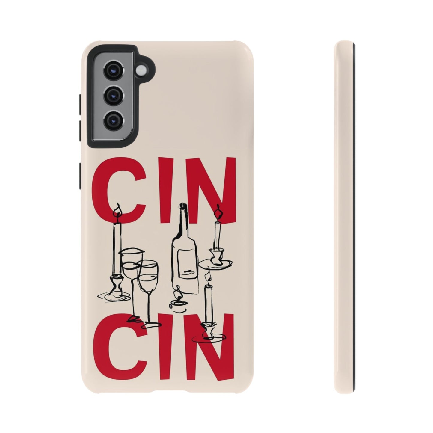 CIN CIN Wine - Themed Samsung Phone Case - SmartHomeGoodies