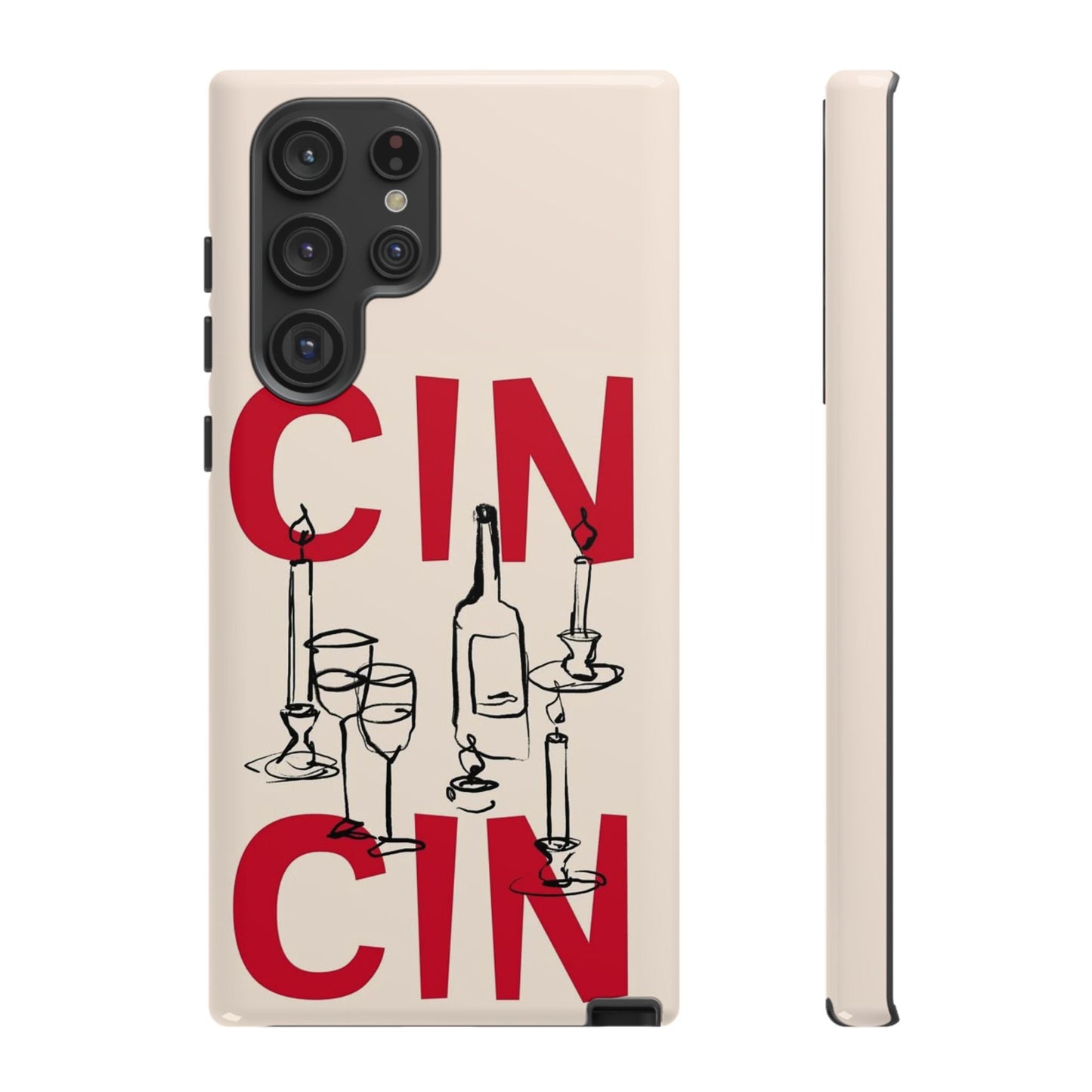 CIN CIN Wine - Themed Samsung Phone Case - SmartHomeGoodies