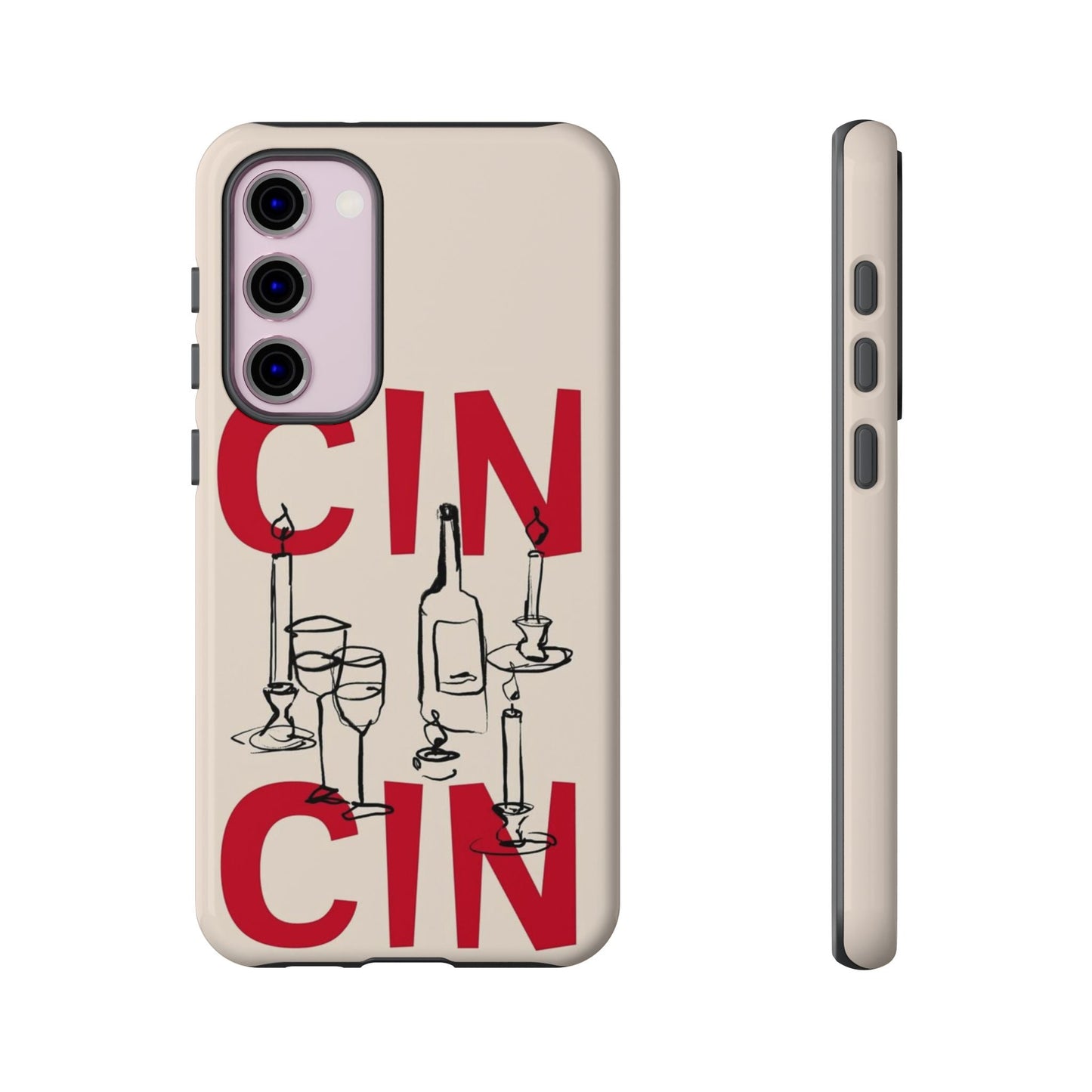 CIN CIN Wine - Themed Samsung Phone Case - SmartHomeGoodies