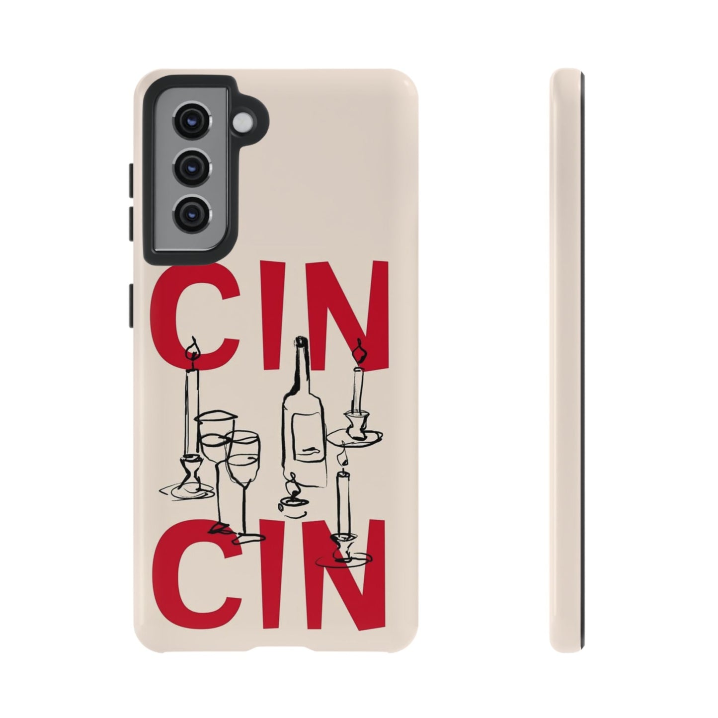 CIN CIN Wine - Themed Samsung Phone Case - SmartHomeGoodies
