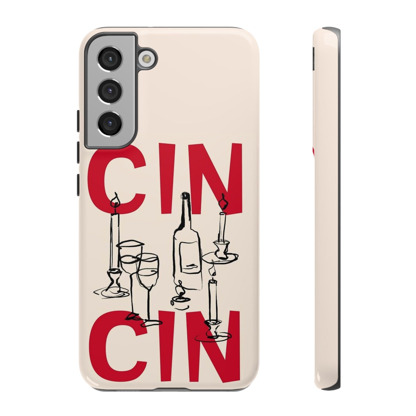 CIN CIN Wine - Themed Samsung Phone Case - SmartHomeGoodies