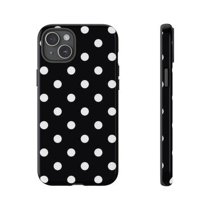 Classic Black Polka Dot Phone Case - SmartHomeGoodies