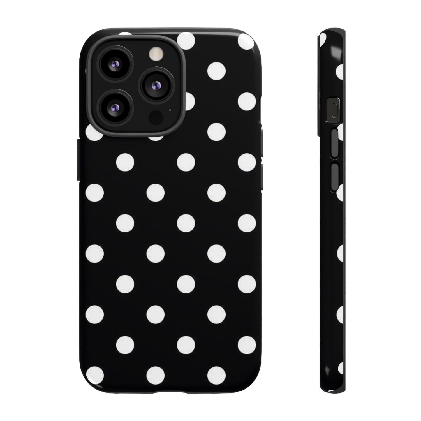Classic Black Polka Dot Phone Case - SmartHomeGoodies