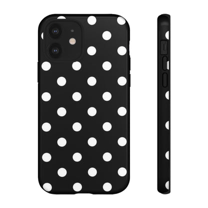 Classic Black Polka Dot Phone Case - SmartHomeGoodies