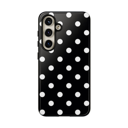 Classic Black Polka Dot Phone Case - SmartHomeGoodies
