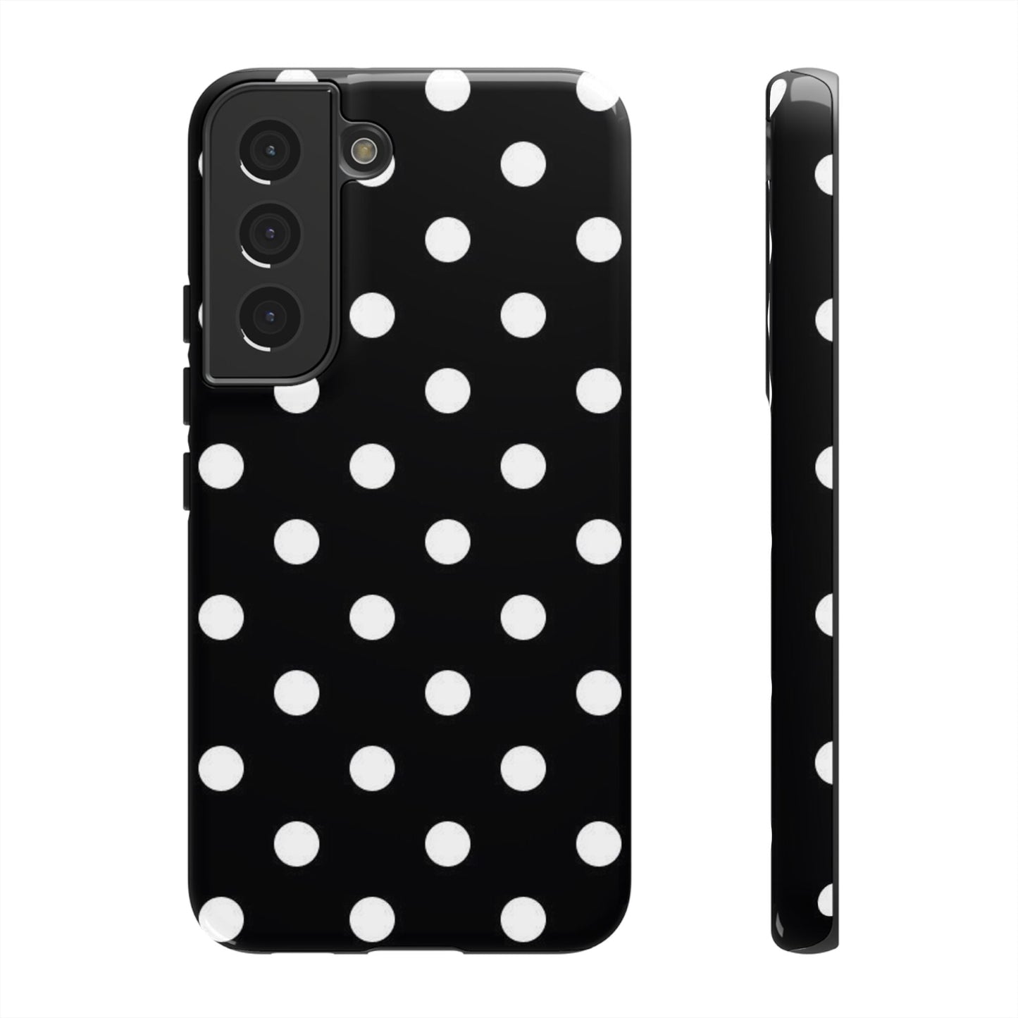 Classic Black Polka Dot Phone Case - SmartHomeGoodies