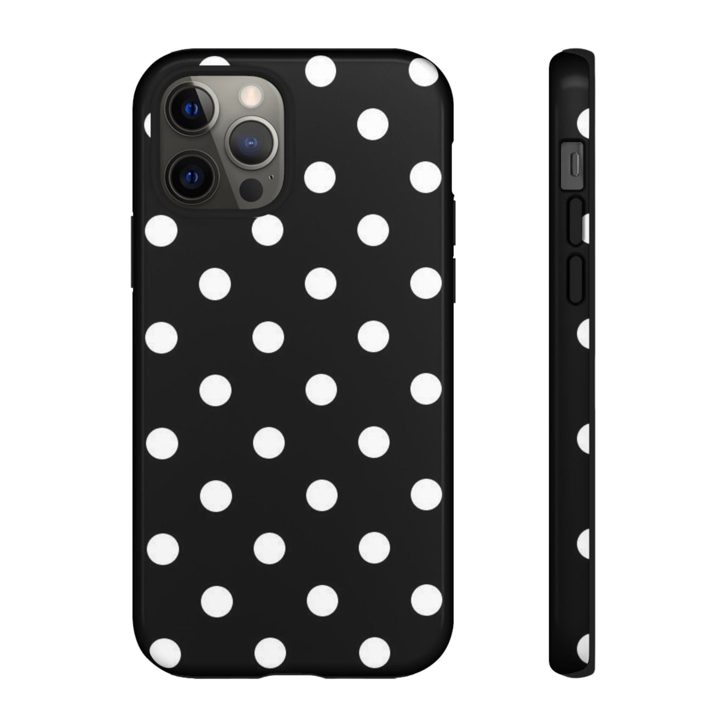 Classic Black Polka Dot Phone Case - SmartHomeGoodies