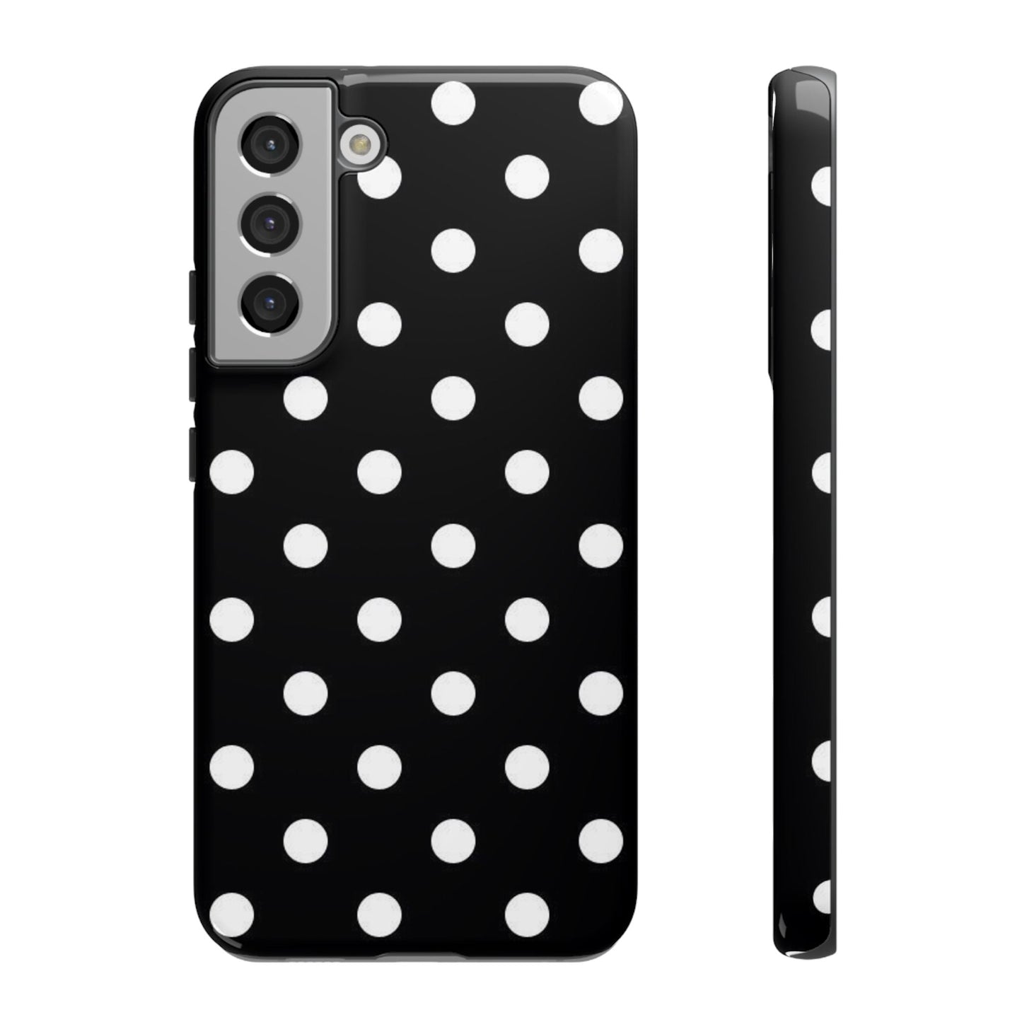 Classic Black Polka Dot Phone Case - SmartHomeGoodies