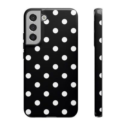 Classic Black Polka Dot Phone Case - SmartHomeGoodies