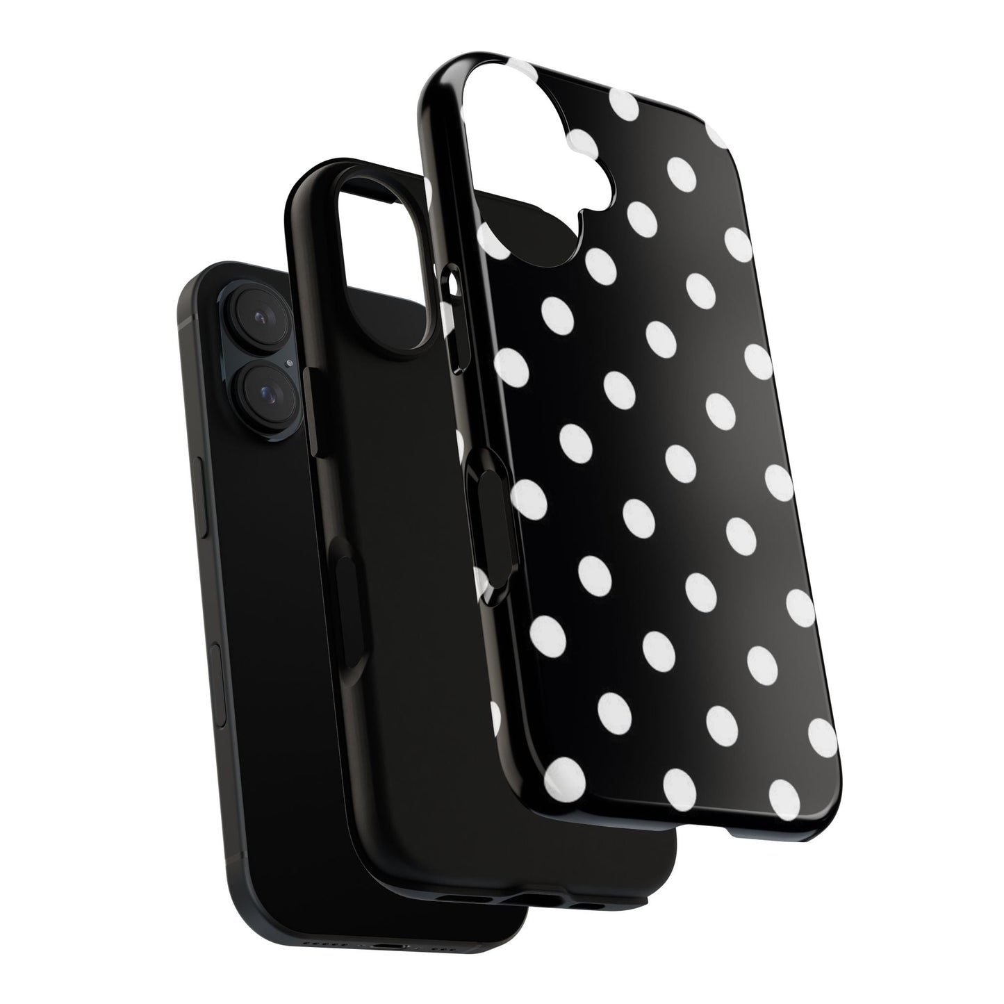 Classic Black Polka Dot Phone Case - SmartHomeGoodies