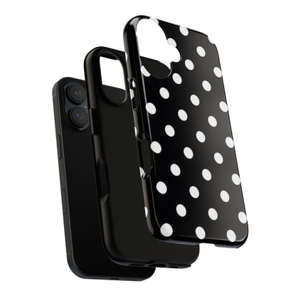 Classic Black Polka Dot Phone Case - SmartHomeGoodies
