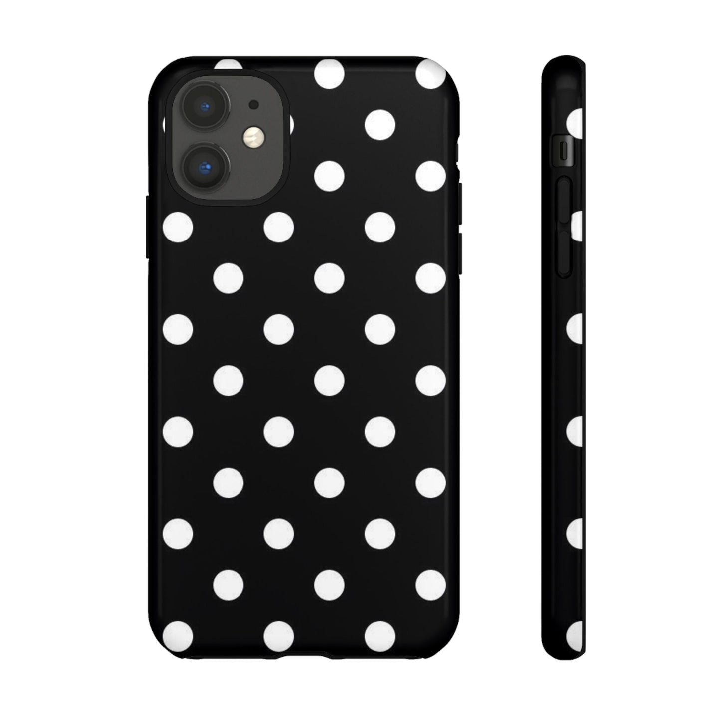 Classic Black Polka Dot Phone Case - SmartHomeGoodies