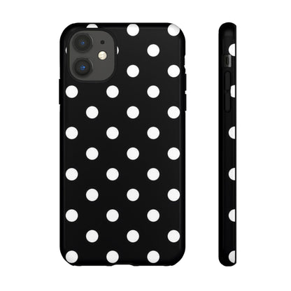Classic Black Polka Dot Phone Case - SmartHomeGoodies
