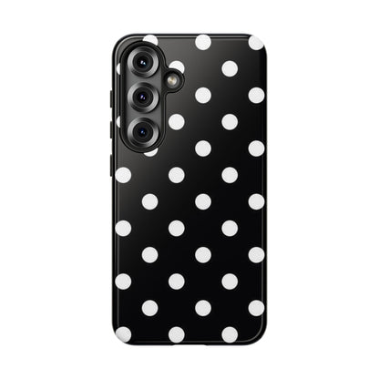 Classic Black Polka Dot Phone Case - SmartHomeGoodies