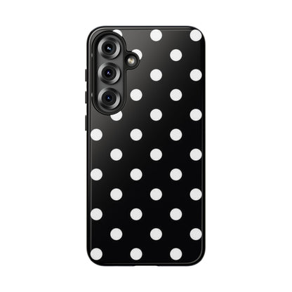 Classic Black Polka Dot Phone Case - SmartHomeGoodies